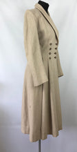 Load image into Gallery viewer, Original 1940s Double Breasted Fit and Flair Princess Coat - Bust 36 38