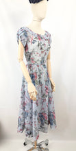 Load image into Gallery viewer, Original 1950s Floral Circle Dress with Matching Jacket - Bust 36 38