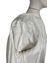Load image into Gallery viewer, Original 1950's Cream Textured Cotton Lightweight Summer Coat - Bust 40