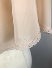 Load image into Gallery viewer, 1930s 1940s Pale Peach Rayon Bed Jacket - B36