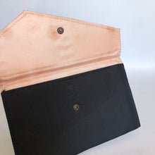 Load image into Gallery viewer, 1940s Black and Pink Coin Purse with Scottie Dogs - Small Bag