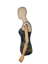 Load image into Gallery viewer, Original 1950's Maidenform Bright Floral Swimsuit - Vintage Swimwear - Bust 36*