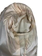 Load image into Gallery viewer, Original 1940’s CC41 Dark Brown Pinstripe Jacket - Beautifully Tailored Piece - Bust 36 37