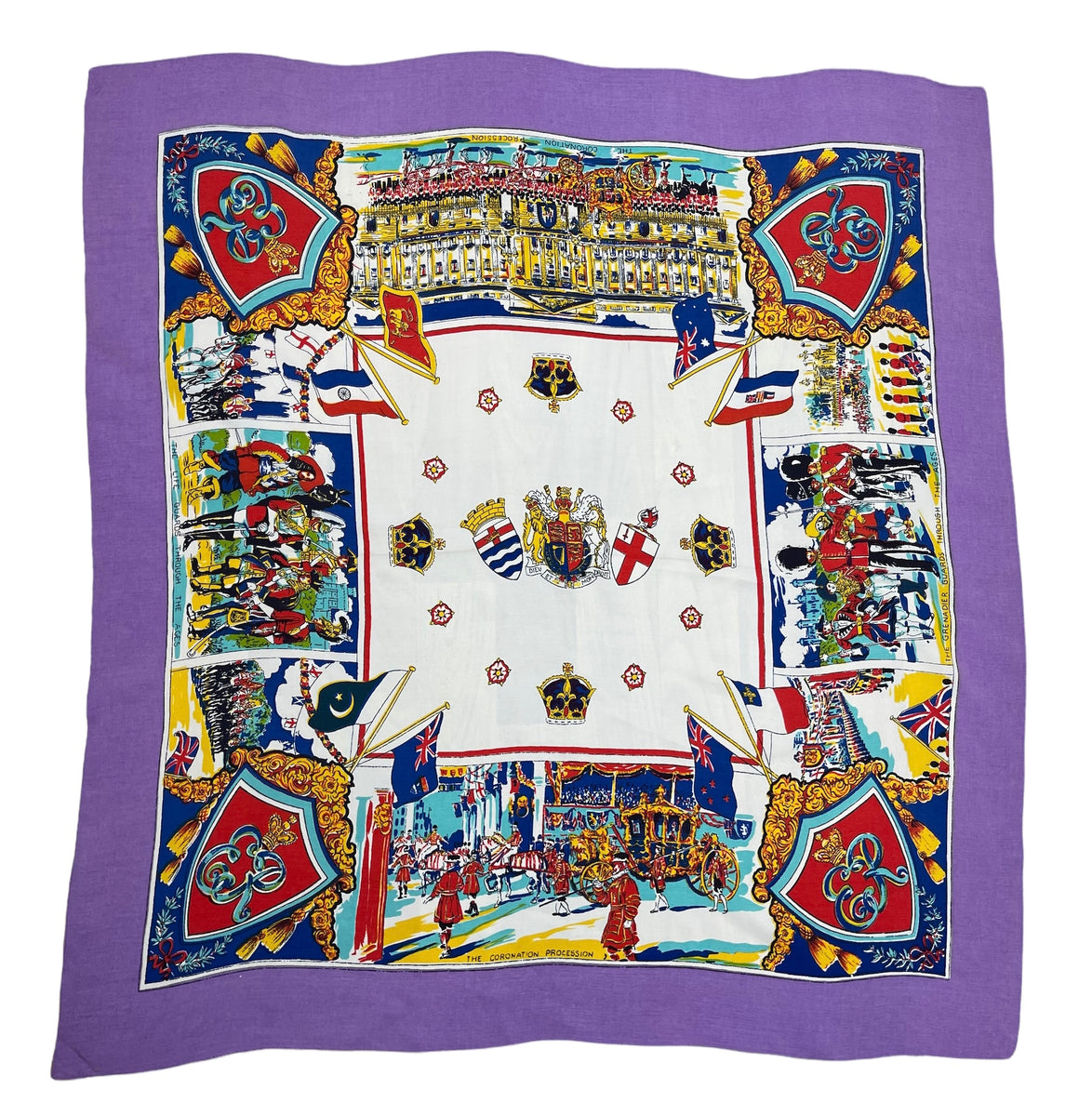 Foulard En Soie Vintage FRASS Queen - Grand Format 88x89 Cm, Gris, 100% Soie - Accessoire élégant Pour Femme