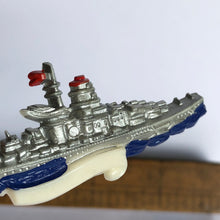 Load image into Gallery viewer, Vintage Early Plastic Battle Ship Brooch