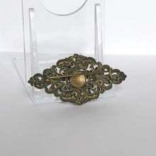 Load image into Gallery viewer, Vintage Czech Brooch with Colourful Paste