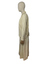Load image into Gallery viewer, Original 1930's Pure Silk Suit - Smart Piece with Mother Of Pearl Buttons - 36-26-38