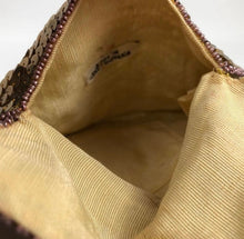 Load image into Gallery viewer, Original 1930's Gold Sequin and Beaded Czechoslovakian Evening Bag - Stunning Little Bag