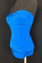 Load image into Gallery viewer, 1950s Vibrant Blue St Michael Swimsuit - B34