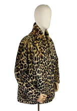 Load image into Gallery viewer, Original 1940's Dyed Lamb Leopard Print Jacket - Bust 38 40