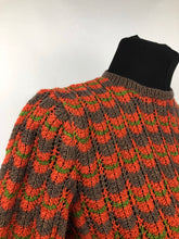 Load image into Gallery viewer, Reproduction 1940s Victory Jumper in Autumnal Shades - B34 36 38