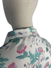 Load image into Gallery viewer, Original 1940's or 1950's Volup St Michael CC41 Cotton Floral Frock - Bust 42 44 *