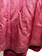 Load image into Gallery viewer, Original 1940s Double Breasted Burgundy Red Belted Coat by Barnett-Hutton - Bust 36 37 38