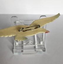 Load image into Gallery viewer, RESERVED FOR J - DO NOT BUY 
Vintage Early Plastic Seagull Brooch - Large