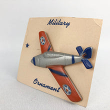 Load image into Gallery viewer, 1940s Military Aeroplane Brooch - Deadstock