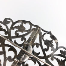 Load image into Gallery viewer, Edwardian Hallmarked Silver Sash Pin Made in 1908 - Originally a Nurses Buckle