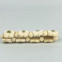 Load image into Gallery viewer, 1940s Carved Bovine Elasticated Bracelet