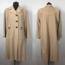 Load image into Gallery viewer, 1940s Wool Swing Coat with Beautiful Pocket Detail - Bust 38 40