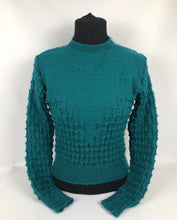 Load image into Gallery viewer, Reproduction 1930s Long Sleeved Jumper - B36 37 38 39 40