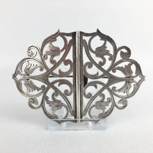 Load image into Gallery viewer, Edwardian Hallmarked Silver Sash Pin Made in 1908 - Originally a Nurses Buckle