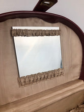 Load image into Gallery viewer, Original 1950s Red Faux Leather Vanity Case - Fabulous Box Bag