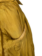 Load image into Gallery viewer, Original 1930's Lightweight Wool Suit in Mustard - Silk Lined - Stunning Buttons - Bust 33 34