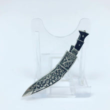 Load image into Gallery viewer, 1940s Silver Sword and Scabbard Brooch