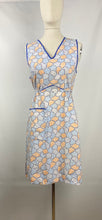 Load image into Gallery viewer, 1940s Floral Cotton Apron - Would Make A Great Summer Dress - Bust 34 35 36 *