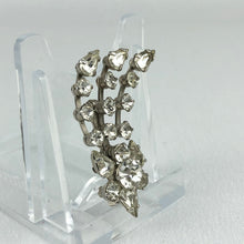 Load image into Gallery viewer, Vintage Claw Set Clear Paste Shooting Star Brooch