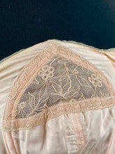 Load image into Gallery viewer, Original 1940's 1950's Long Line Pink Cotton Bra by Beauty Maid - Bust 32 33 34