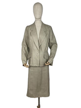 Load image into Gallery viewer, Original Volup 1930's Heavy Weight Linen Suit - Deadstock - Bust 42 44