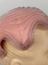 Load image into Gallery viewer, Original 1950's Pastel Pink Nylon Hat - Classic Shape *