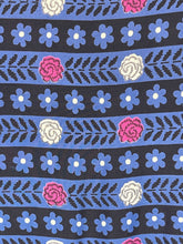 Load image into Gallery viewer, Volup Original 1940s Pure Silk Stripe Day Dress - Bust 42 44