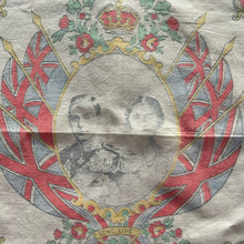 Load image into Gallery viewer, Original 1930's King George VI's Souvenir Hankie in Soft Cotton with Elizabeth and Flags