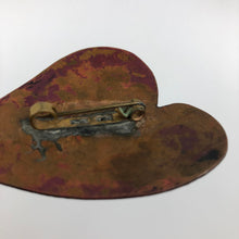 Load image into Gallery viewer, 1930s 1940s Copper Autumnal Leaf Brooch