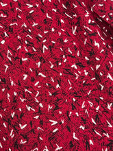 Load image into Gallery viewer, Original Red, Black and White Dress from the Late 1940s or Early 1950s - Bust 34 35