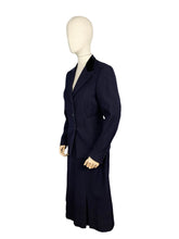 Load image into Gallery viewer, Original 1940's Dark Blue Single Breasted Wool Suit by Marcus of London - Bust 36 38