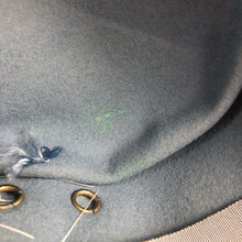 Load image into Gallery viewer, Original 1930s Cornflower Blue Fedora with Grosgrain Trim