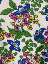 Load image into Gallery viewer, 1940s Floral Cotton Pinny - Would Make A Great Summer Dress - Bust 32 33 34 *