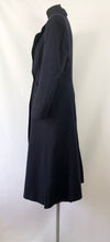 Load image into Gallery viewer, Original 1940s CC41 Navy Wool Coat with Great Pocket Detail - Bust 36 38