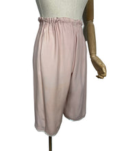 Load image into Gallery viewer, Original 1920's 1930's Crepe Underwear Matching Set with Knickers and Slip - Bust 36