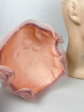 Load image into Gallery viewer, Original 1950's Pastel Pink Nylon Hat - Classic Shape *