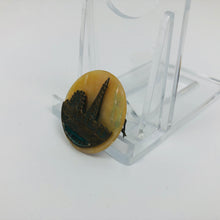 Load image into Gallery viewer, 1940s Mother of Pearl Blackpool Souvenir Brooch