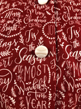 Load image into Gallery viewer, 1940s Reproduction Christmas Blouse in Riley Blake Cotton - Bust 38" 40"
