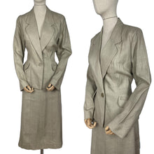 Load image into Gallery viewer, Original Volup 1930's Heavy Weight Linen Suit - Deadstock - Bust 42 44