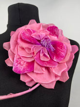 Load image into Gallery viewer, Original 1930s Large Pink Floral Corsage - Beautiful True Vintage Accessory