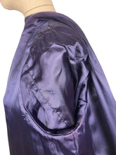 Load image into Gallery viewer, Original Volup 1950's Edge to Edge Dark Blue Wool Coat - Bust 42 44