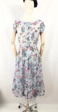 Load image into Gallery viewer, Original 1950s Floral Circle Dress with Matching Jacket - Bust 36 38