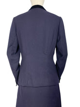 Load image into Gallery viewer, Original 1940's Dark Blue Single Breasted Wool Suit by Marcus of London - Bust 36 38
