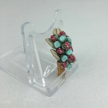 Load image into Gallery viewer, Original 1940s Make Do and Mend Bouquet of Flowers Brooch